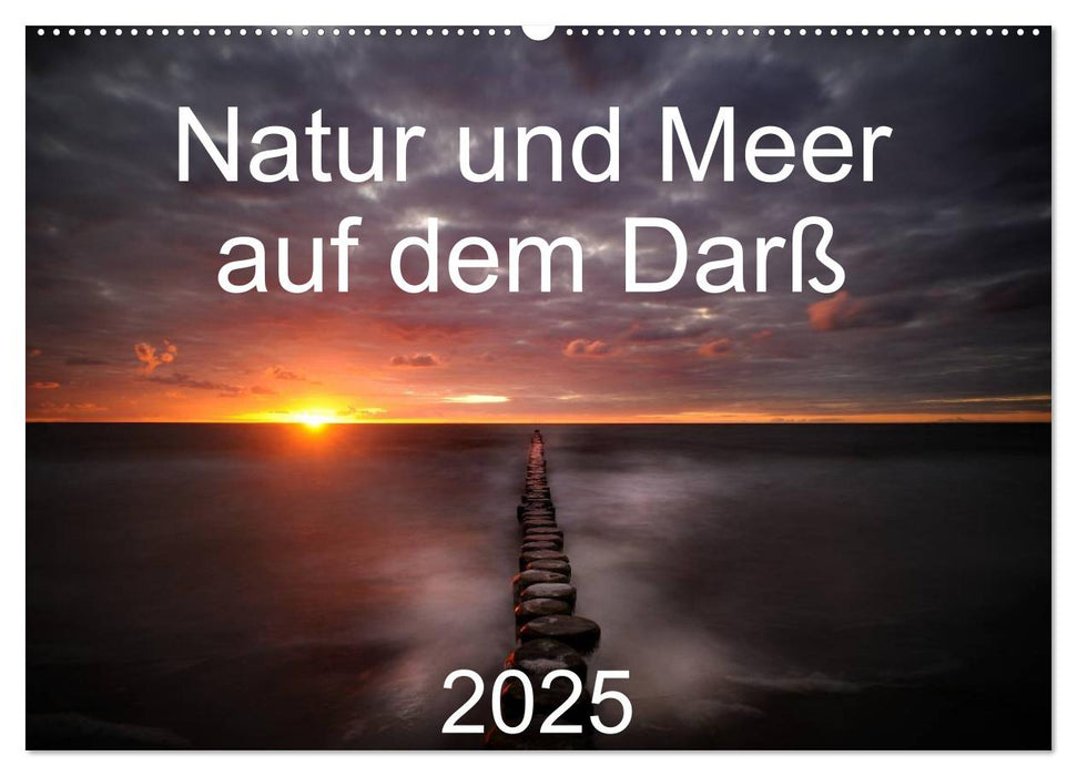 Natur und Meer auf dem Darß (CALVENDO Wandkalender 2025)