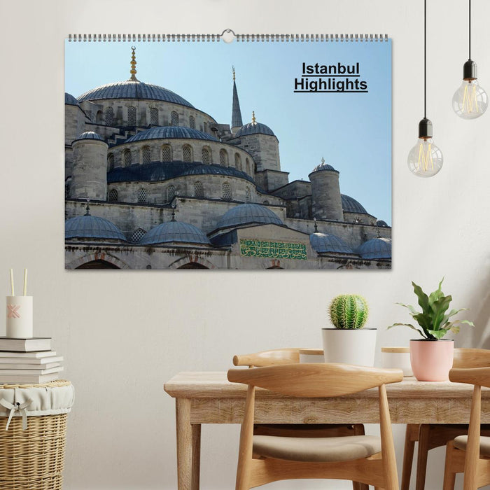 Istanbul Highlights (CALVENDO Wandkalender 2025)