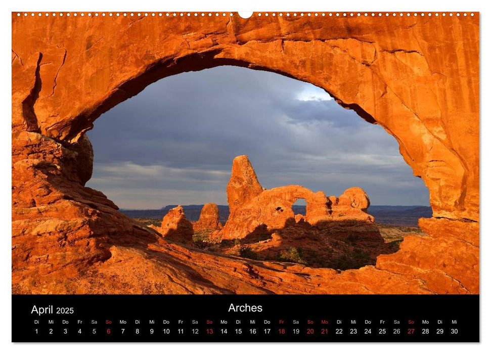 USA - Monumente der Schöpfung (CALVENDO Wandkalender 2025)