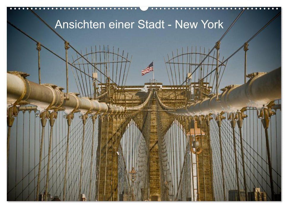 Ansichten einer Stadt: New York (CALVENDO Wandkalender 2025)