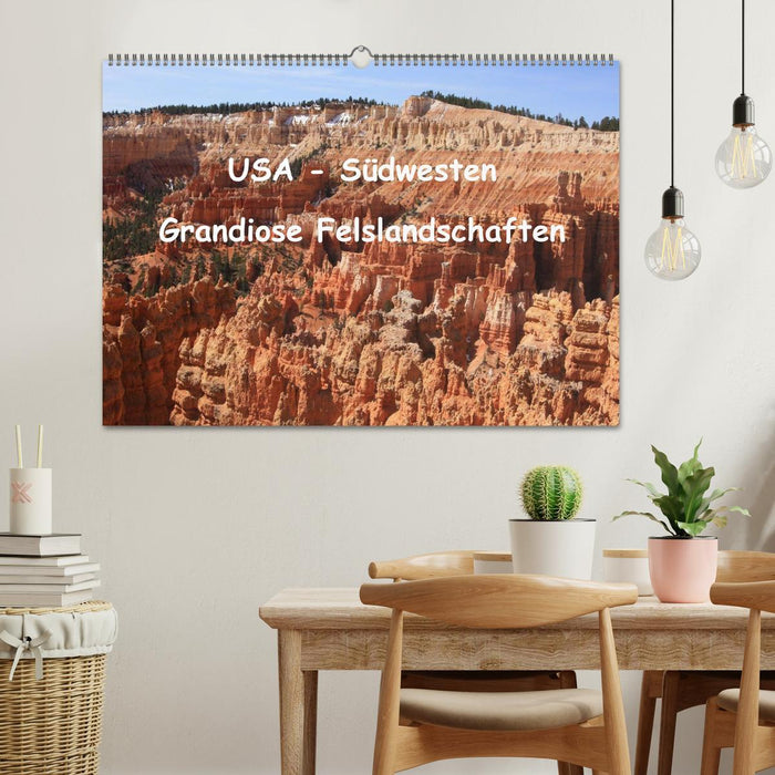 USA - Südwesten (CALVENDO Wandkalender 2025)