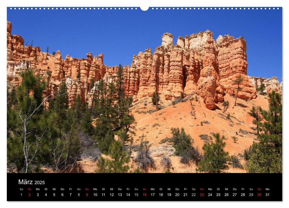 USA - Südwesten (CALVENDO Wandkalender 2025)