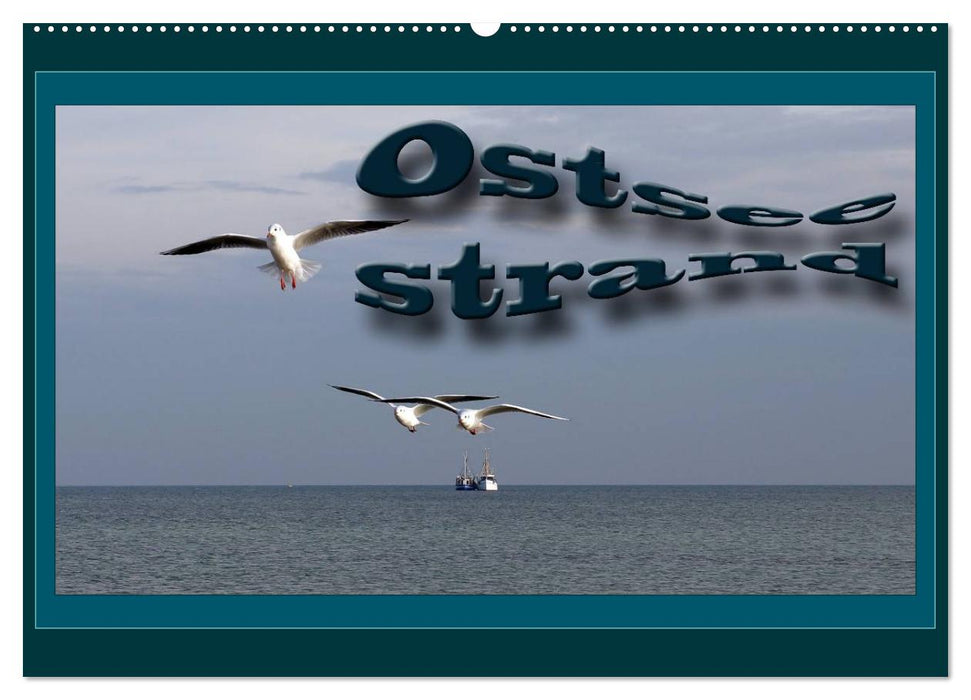 Ostsee-Strand (CALVENDO Wandkalender 2025)