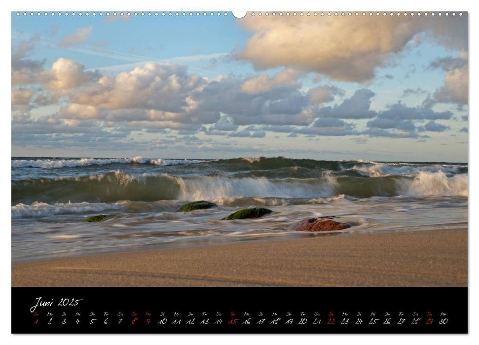 Ostsee-Strand (CALVENDO Wandkalender 2025)