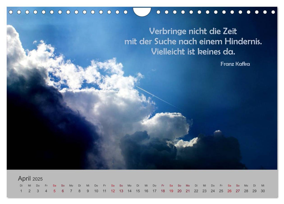 Die Freude und das Lächeln sind der Sommer des Lebens. (CALVENDO Wandkalender 2025)