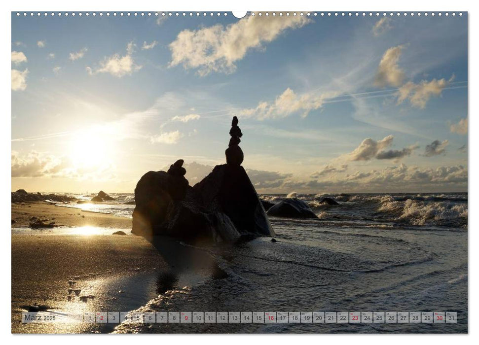 Sonne, Mond und Wolken (CALVENDO Wandkalender 2025)