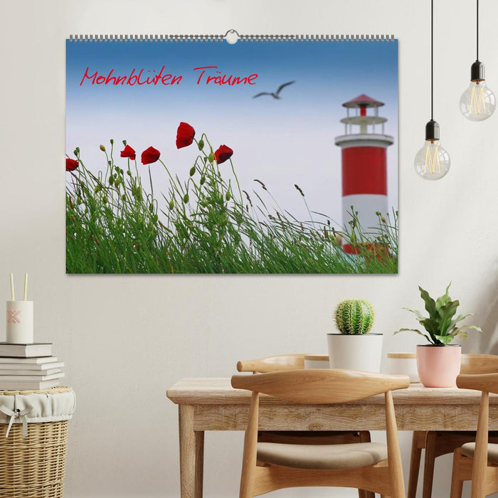 Mohnblumen Träume (CALVENDO Wandkalender 2025)