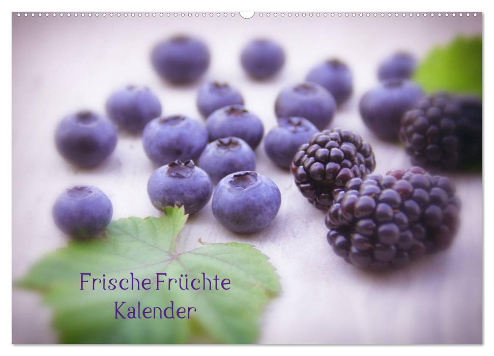 Frische Früchte Kalender (CALVENDO Wandkalender 2025)