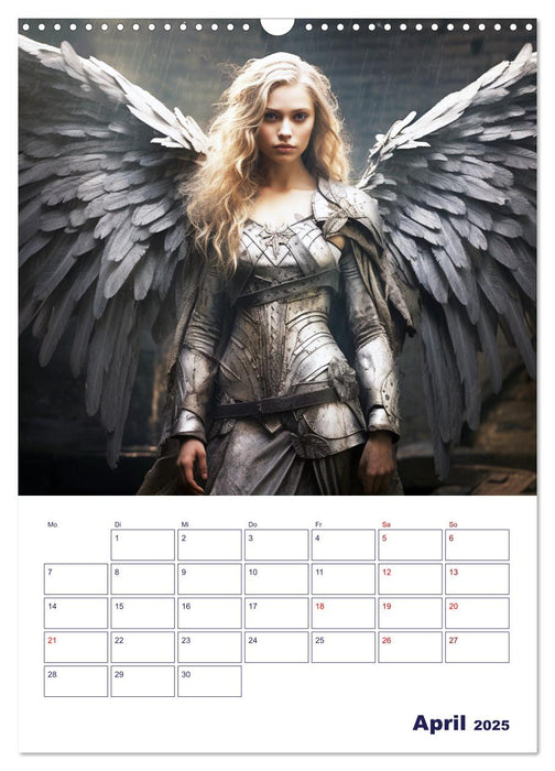 Die reine Schönheit der Engel (CALVENDO Wandkalender 2025)