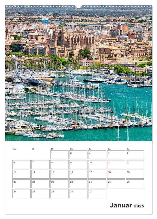 Mallorca - Traumhafte Insel auf der Sonnenseite (CALVENDO Wandkalender 2025)