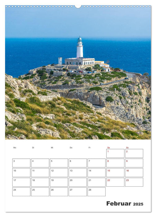 Mallorca - Traumhafte Insel auf der Sonnenseite (CALVENDO Wandkalender 2025)