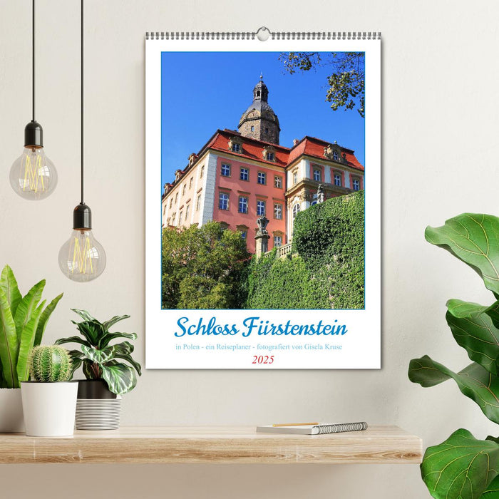 Schloss Fürstenstein in Polen - ein Reiseplaner (CALVENDO Wandkalender 2025)
