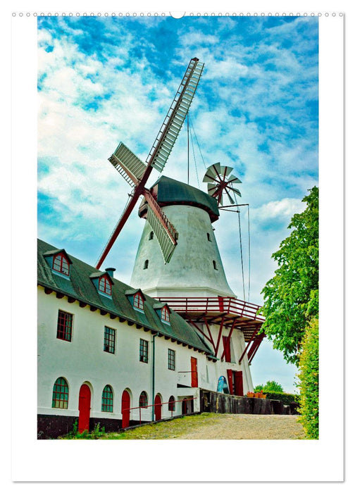 Nostalgie Windmühlen (CALVENDO Premium Wandkalender 2025)
