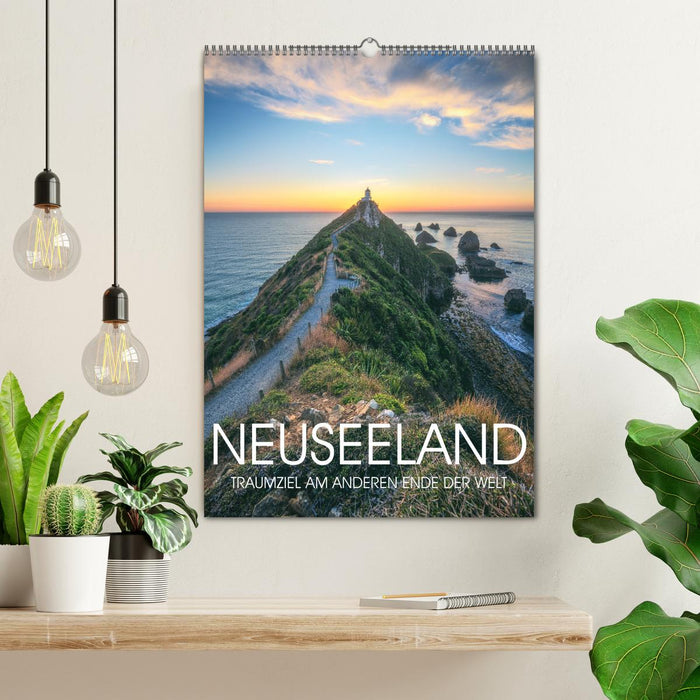 NEUSEELAND - TRAUMZIEL AM ANDEREN ENDE DER WELT (CALVENDO Wandkalender 2025)