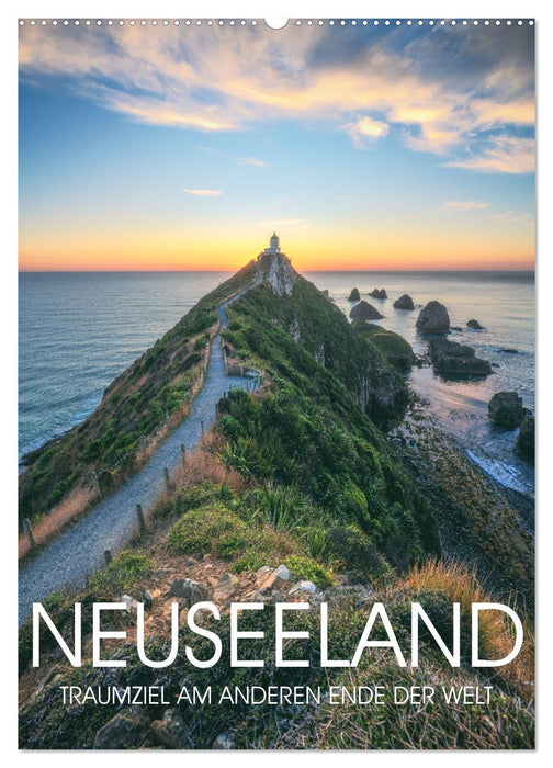 NEUSEELAND - TRAUMZIEL AM ANDEREN ENDE DER WELT (CALVENDO Wandkalender 2025)