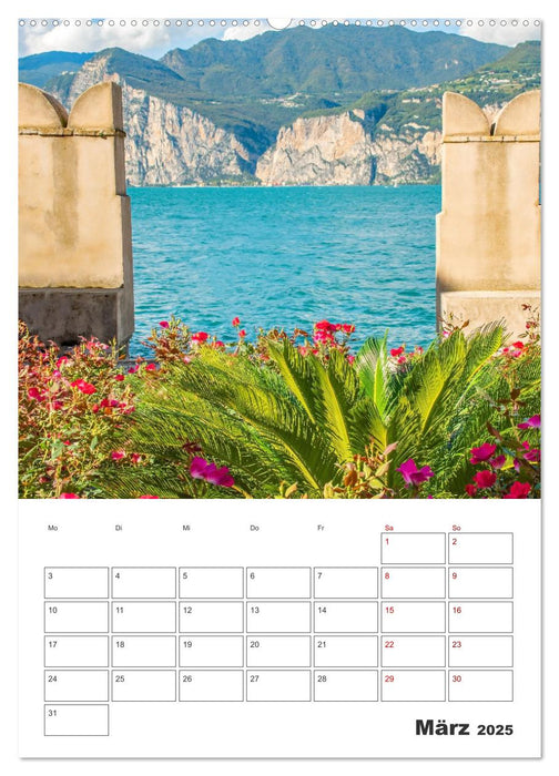 Malcesine am Gardasee - Impressionen (CALVENDO Wandkalender 2025)