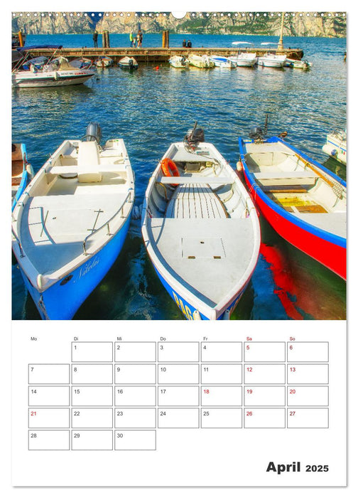 Malcesine am Gardasee - Impressionen (CALVENDO Wandkalender 2025)