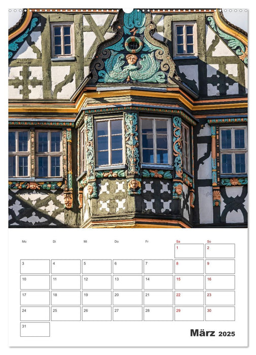 Idstein - Fachwerktraum im Herzen des Taunus (CALVENDO Premium Wandkalender 2025)