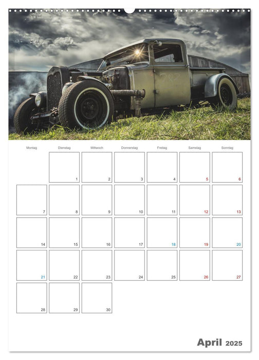 HOT RODS - V8 aus Leidenschaft - Planer (CALVENDO Wandkalender 2025)