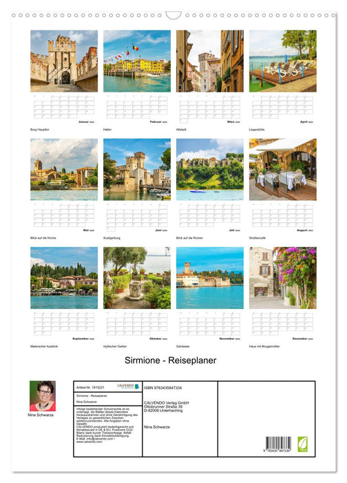 Sirmione - Reiseplaner (CALVENDO Wandkalender 2025)