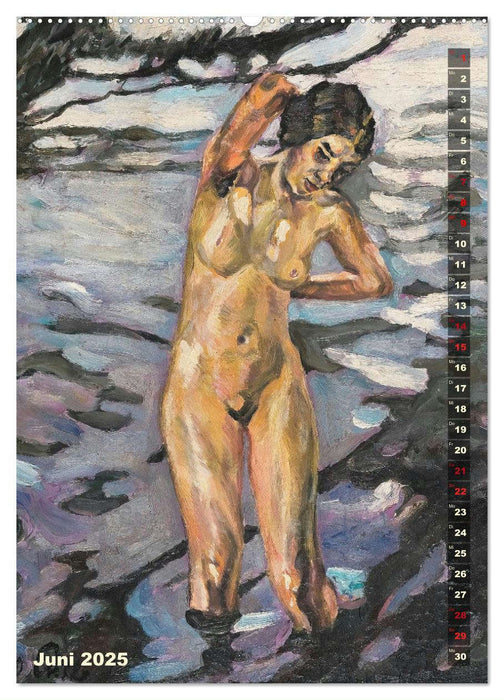 Leo Putz - Die Kunst der Sinnlichkeit (CALVENDO Wandkalender 2025)