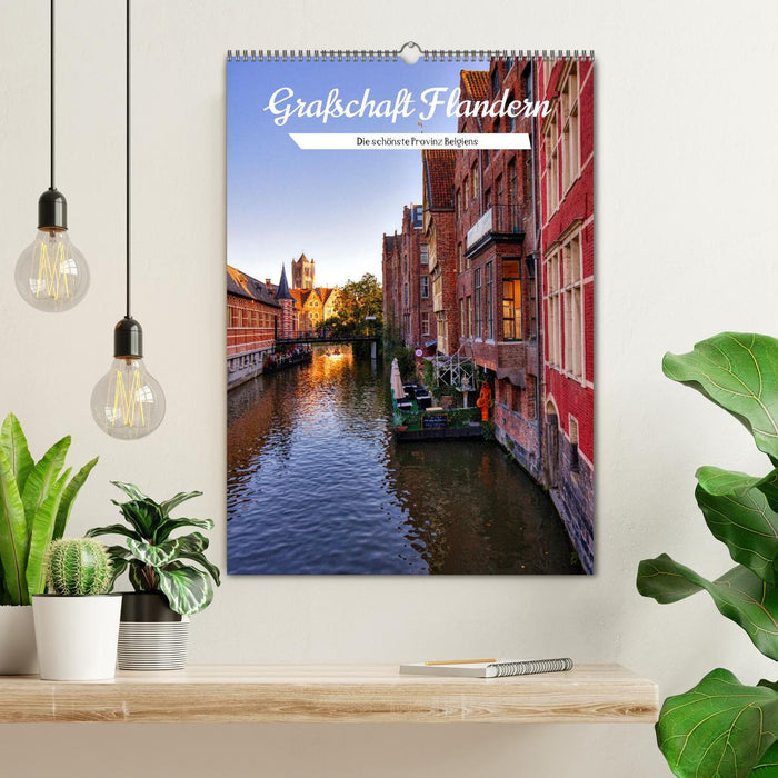 Grafschaft Flandern (CALVENDO Wandkalender 2025)