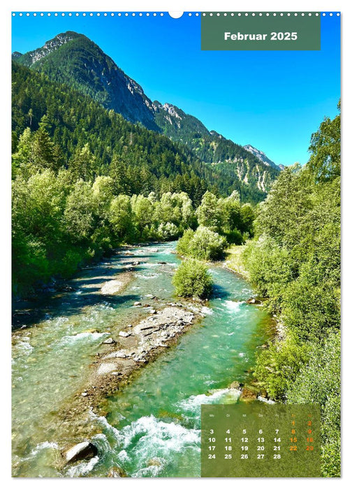 Erlebe mit mir die Alpen (CALVENDO Wandkalender 2025)