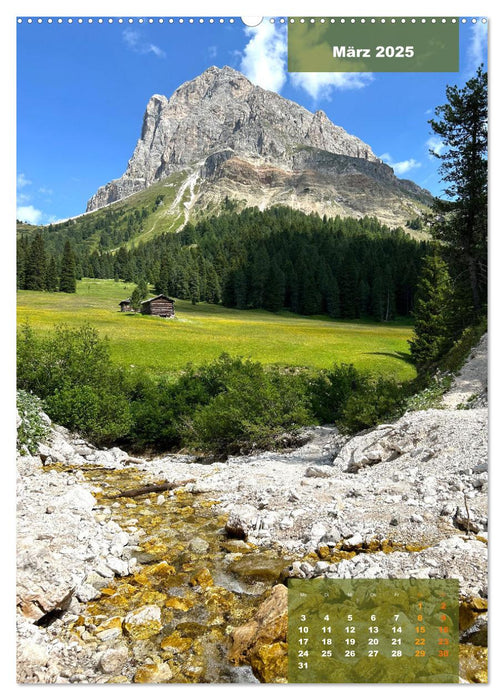 Erlebe mit mir die Alpen (CALVENDO Wandkalender 2025)