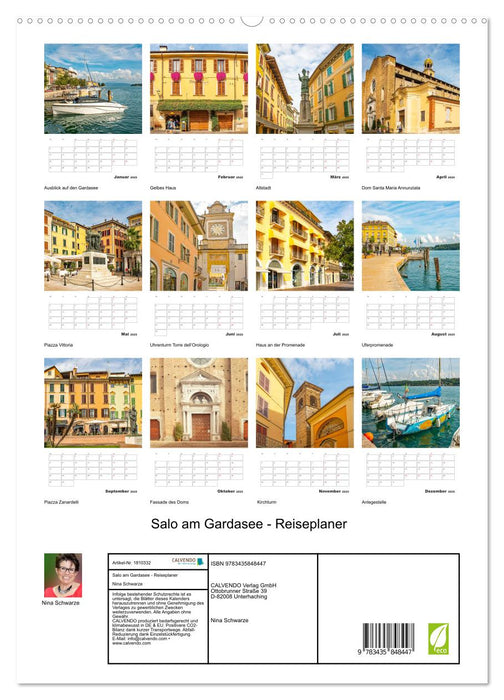 Salo am Gardasee - Reiseplaner (CALVENDO Premium Wandkalender 2025)