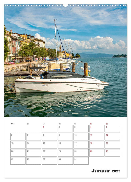 Salo am Gardasee - Reiseplaner (CALVENDO Premium Wandkalender 2025)