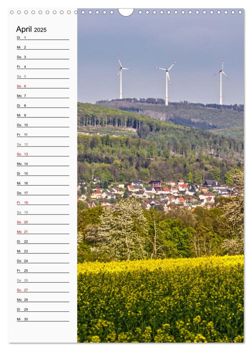 Nieste, Kleinod am Kaufunger Wald (CALVENDO Wandkalender 2025)