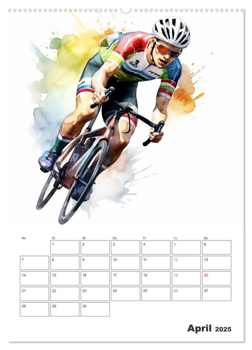 Aktivitäten im Sport (CALVENDO Wandkalender 2025)