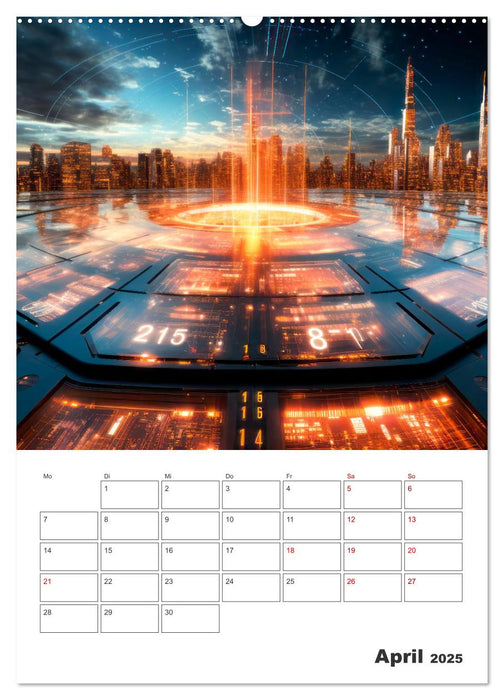 METAVERSE Cooler Terminplaner (CALVENDO Wandkalender 2025)