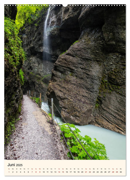 Partnachklamm (CALVENDO Wandkalender 2025)