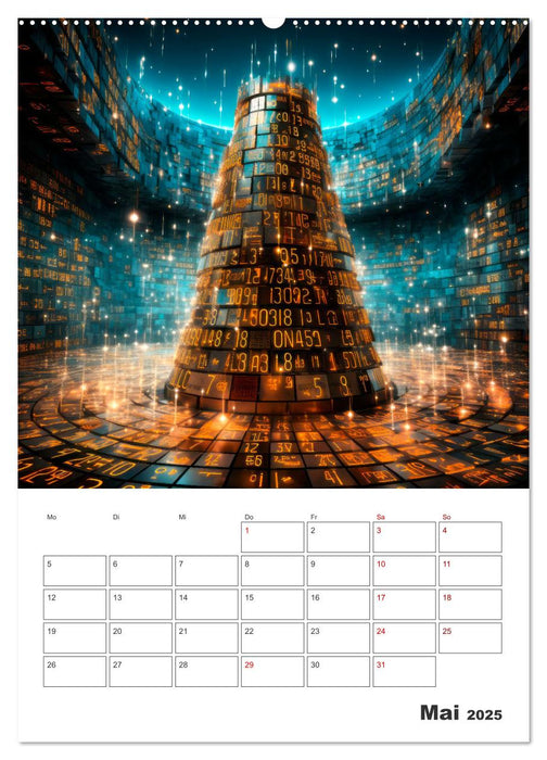 KRYPTO Cooler Terminplaner (CALVENDO Wandkalender 2025)
