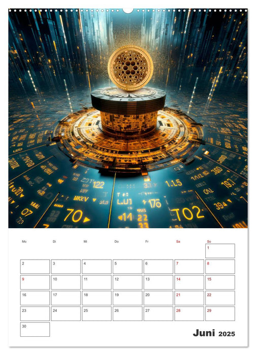 KRYPTO Cooler Terminplaner (CALVENDO Wandkalender 2025)