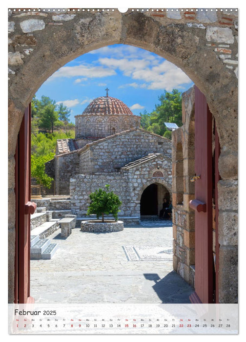 Rhodos und Symi, Insel der Schwammtaucher (CALVENDO Wandkalender 2025)