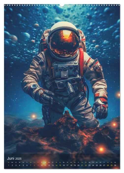 Endless Space - Zeitreisen in die unendlichen Weites des Weltraums (CALVENDO Premium Wandkalender 2025)
