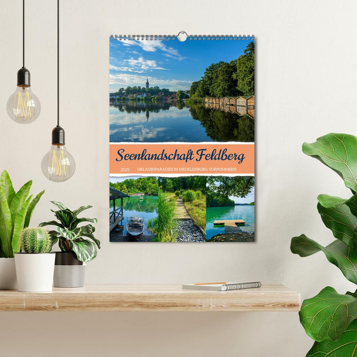 Seenlandschaft Feldberg (CALVENDO Wandkalender 2025)