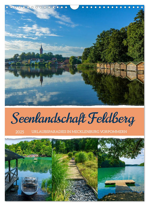 Seenlandschaft Feldberg (CALVENDO Wandkalender 2025)