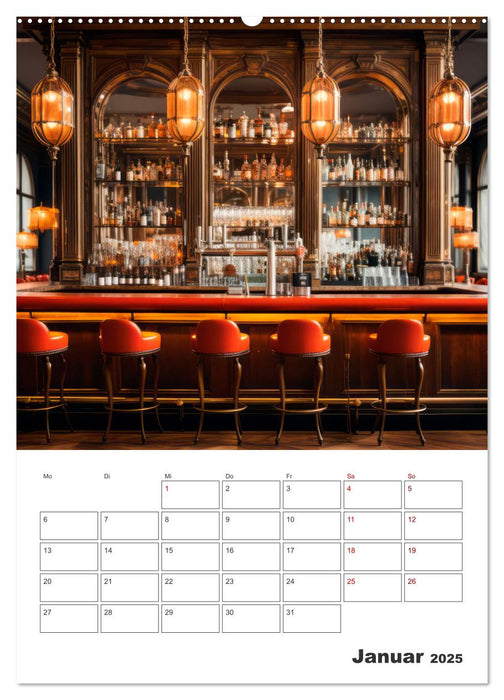 Bar- und Lounge-Atmosphäre (CALVENDO Premium Wandkalender 2025)