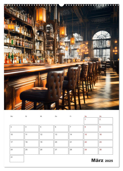 Bar- und Lounge-Atmosphäre (CALVENDO Premium Wandkalender 2025)