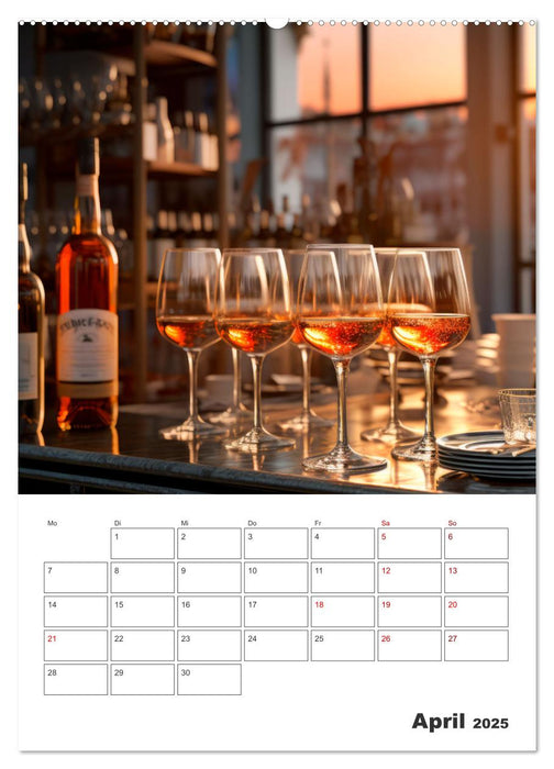 Bar- und Lounge-Atmosphäre (CALVENDO Premium Wandkalender 2025)