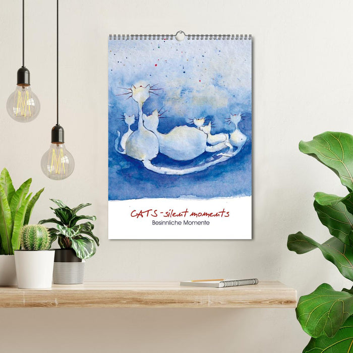 CATS - silent moments, besinnliche Momente (CALVENDO Wandkalender 2025)