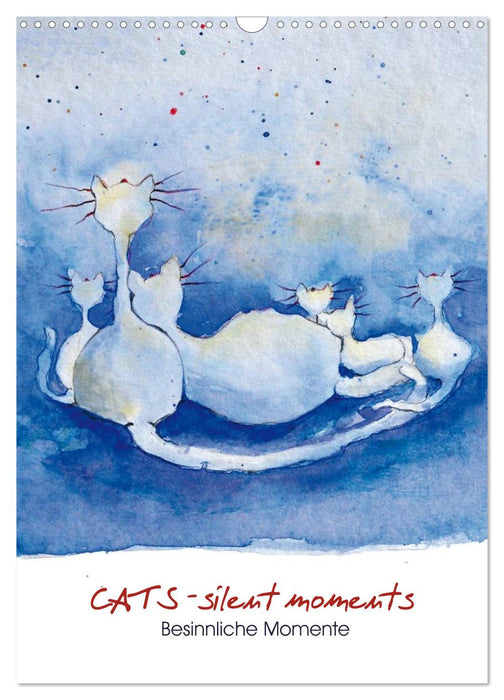 CATS - silent moments, besinnliche Momente (CALVENDO Wandkalender 2025)