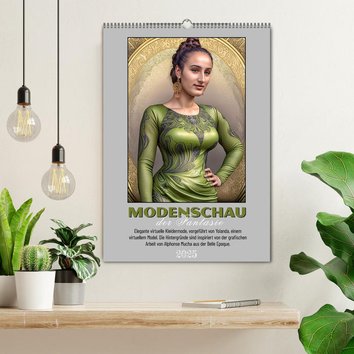 Modenschau der Fantasie (CALVENDO Wandkalender 2025)