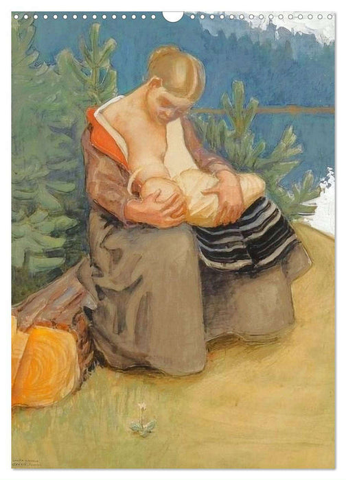 Stillende Mütter (CALVENDO Wandkalender 2025)