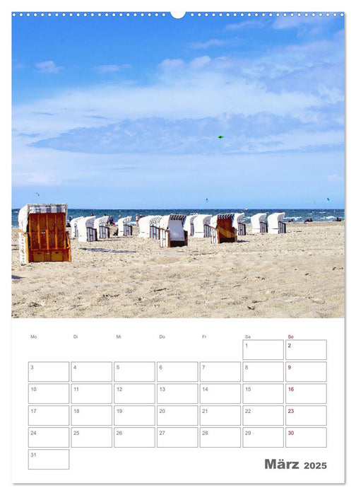 Mein Warnemünde - Das moderne Ostseebad im Norden von Rostock (CALVENDO Wandkalender 2025)