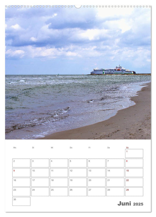 Mein Warnemünde - Das moderne Ostseebad im Norden von Rostock (CALVENDO Wandkalender 2025)