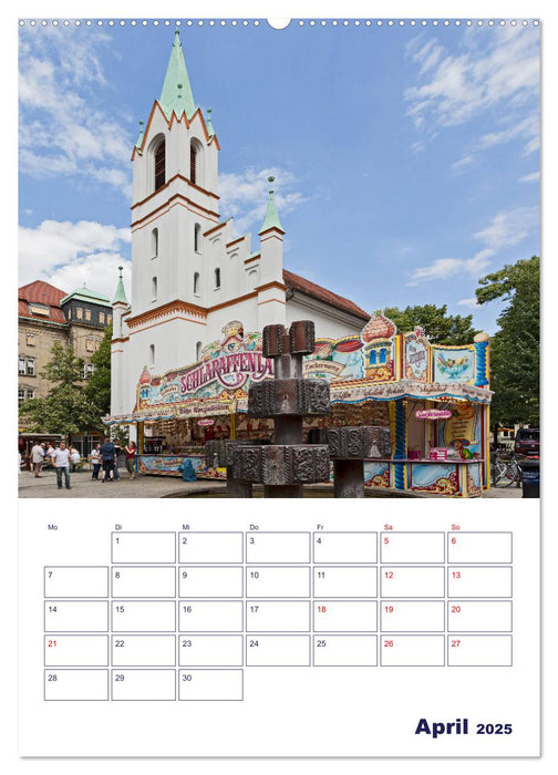Cottbus Kleinod in der Lausitz (CALVENDO Wandkalender 2025)